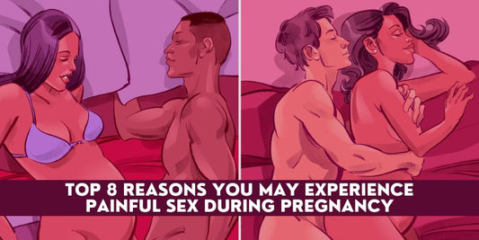 Couple doing painful sex during pregnancy - Liv Muztang